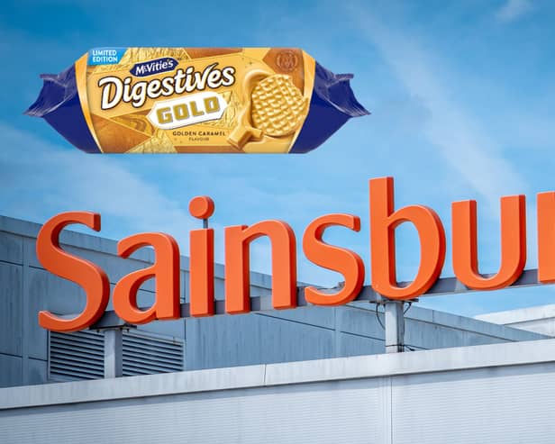 McVities are set to release Gold Digestives which will pay homage to a 1980s classic, and will launch in Sainsbury's (Photo credit: Taylor Herring/Adobe Stock)