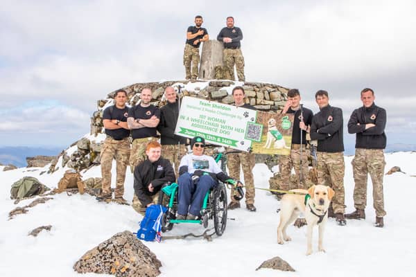 Mary Lamb, 65, suffered a chest infection, stomach bug and was 10 minutes away from hypothermia - but she finished three peaks challenge.