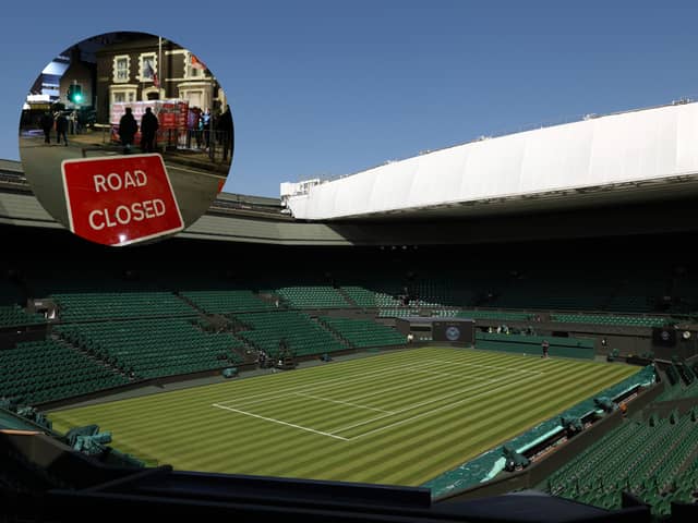 Wimbledon 2024 begins on July 1 2024, with an estimated 500,000+ people expected to attend the event over the next fortnight. But what travel advice is there for those attending - and what road closures are occurring around SW19? (Credit: Getty Images)