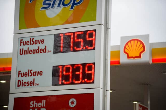 Petrol prices have soared by around 40p per litre since March 2021 (Photo by Finnbarr Webster/Getty Images)