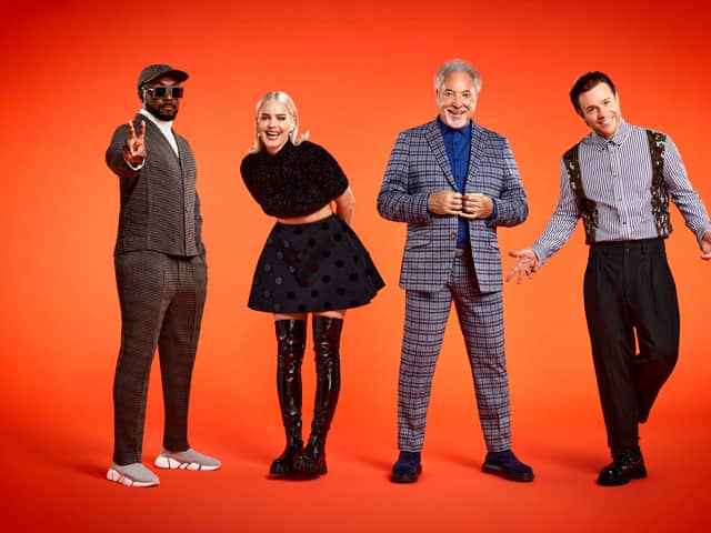 will.i.am, Anne-Marie, Tom Jones, and Olly Murs are the coaches on The Voice UK