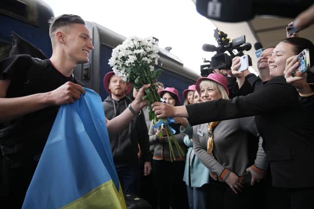 Eurovision 2022 winners Ukraine’s Kalush Orchestra