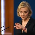 Liz Truss today sacked chancellor Kwasi Kwarteng. Photo: Getty