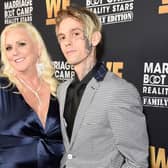 Aaron Carter has died at the age of 34. (Photo by Presley Ann/Getty Images for WE tv )