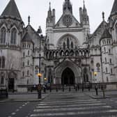  A general view of the Royal Courts of Justice in London.