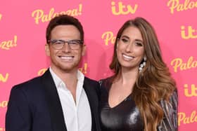 Joe Swash and Stacey Solomon attends the ITV Palooza 2019 at the Royal Festival Hall on November 12, 2019 in London, England. (Photo by Jeff Spicer/Getty Images