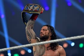30 men will be gunning for Roman Reigns’ Undisputed WWE CHampionship, hoping to win the Royal Rumble match and a shot at the champ (Photo: Getty Images)
