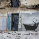 Banksy artwork in Ukraine