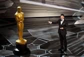 Jimmy Kimmel will host The Oscars 2023 which is the third time in his career - Credit: Getty Images