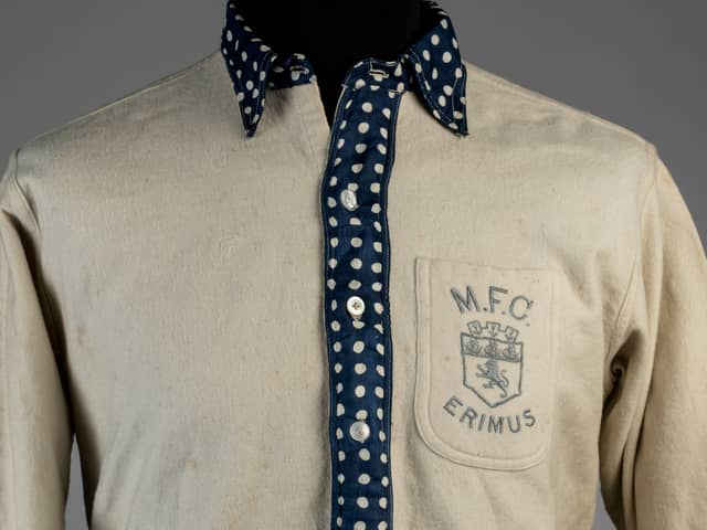 The Middlesbrough jersey is thought to have been made between 1886 and 1890.
