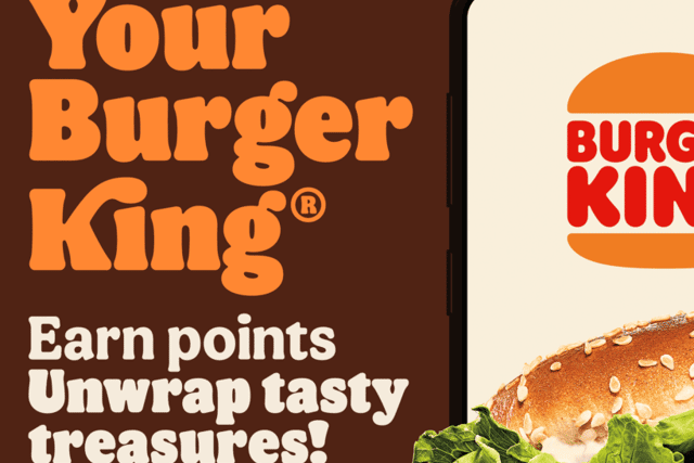 You earn 10 points for every £1 spent (Burger King)