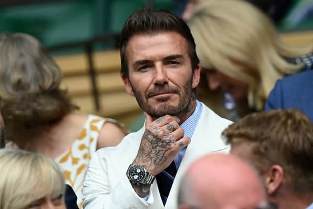 David Beckham gave his son, Brooklyn, a $500k electric Jaguar as a wedding present (photo: Getty Images)