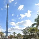  The Free Fall attraction is 430 feet high and the tallest drop ride in the world (Photo: Google Maps)