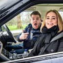 Adele joins James Corden for Carpool Karaoke on “The Late Late Show with James Corden in 2016 (12:37 -- 1:37 AM, ET/PT) on the CBS Television Network. (Photo by Craig Sugden/CBS via Getty Images) 