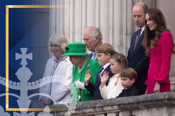 The line-up for the famous balcony moment after King Charles III's coronation has been confirmed - Credit: Getty / Graphic by Mark Hall