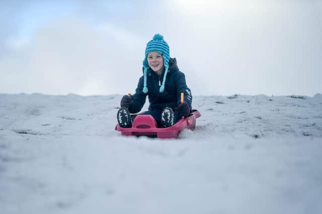 Snow is set to hit Scotland and Northern England today (Image: Getty Images)
