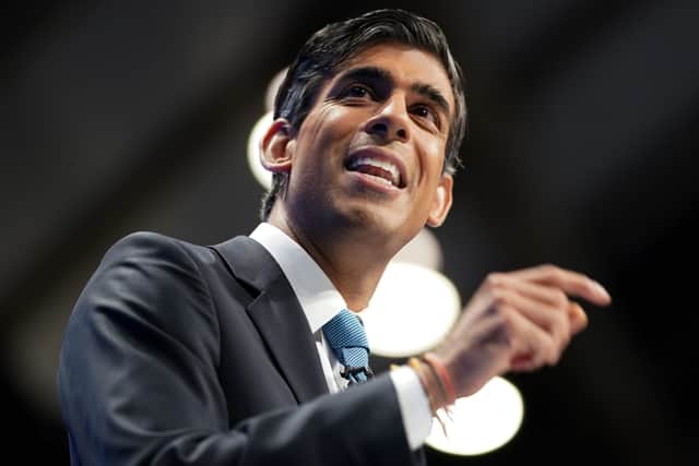 Rishi Sunak said the change would help around two million people (image: Getty Images)