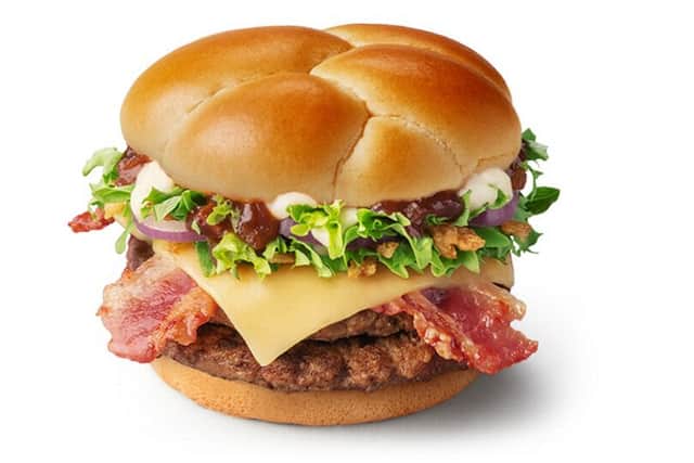 The fast-food chain is launching a new Festive Stack burger (McDonald's)
