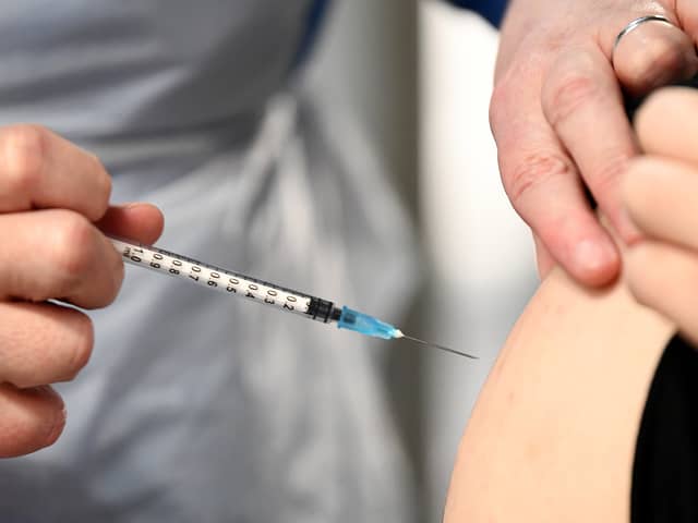 NHS staff and key workers receive the coronavirus vaccine (Photo by Jeff J Mitchell/Getty Images)