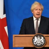 Prime Minister Boris Johnson speaking during a media briefing in Downing Street, London (Photo: PA)