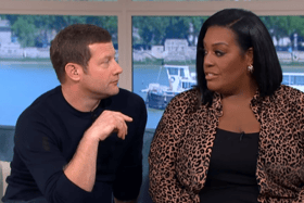 Dermot O'Leary and Alison Hammond presented the first This Morning episode after Phillip Schofield's exit - Credit: ITV