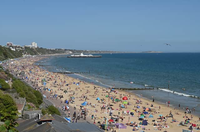 Bournemouth Pier in May 2020.  (Photo by Glyn KIRK / AFP) (Photo by GLYN KIRK/AFP via Getty Images)