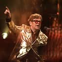 Elton John made his Glastonbury debut on Sunday night