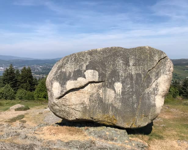 The Cloughmore Stone was hurled by the giant FinnMcCool, or so the legends say (Photo: Amber Allott)