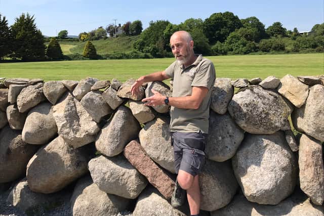 Mark Hanna offers an insight into what goes into the 5,000-year-old art of dry stone wall building (Photo: Amber Allott)