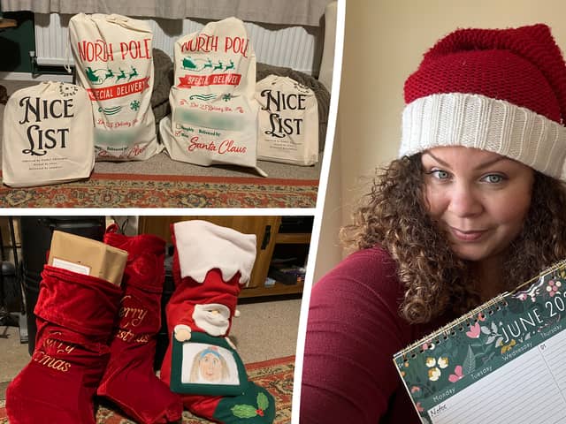 Tahnee Beck, 33, starts shopping for the following Christmas when the current year's turkey is barely cold.  She hits the stores on Boxing Day and bags gifts like seasonal pyjamas, decorations and wrapping paper.