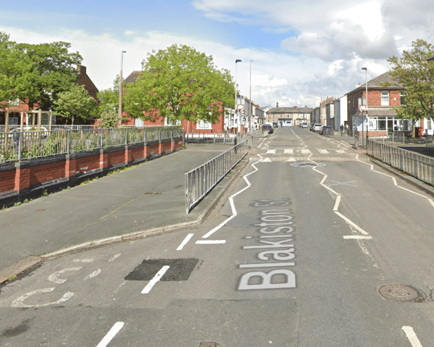 The boy was walking down Blakiston Street towards the junction of North Albion Street on Friday evening (July 6) at around 7:30pm when the suspect approached him. 