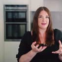 A food guru has shared 10 tips that could cut your shopping bills in half  including always looking at the lowest placed items on a shelf, avoiding the bigger trolleys and investing more in the frozen food aisle.