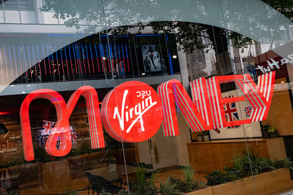Virgin Money to shut 39 branches.  (photo by Mike Kemp/In Pictures via Getty Images)