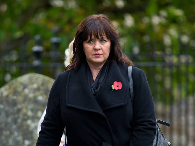 Coleen Nolan has been fined for speeding in Blackpool