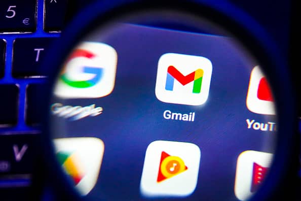 Google has warned inactive Gmail users that their accounts may soon be deleted over security concerns. (Photo by Beata Zawrzel/NurPhoto via Getty Images)
