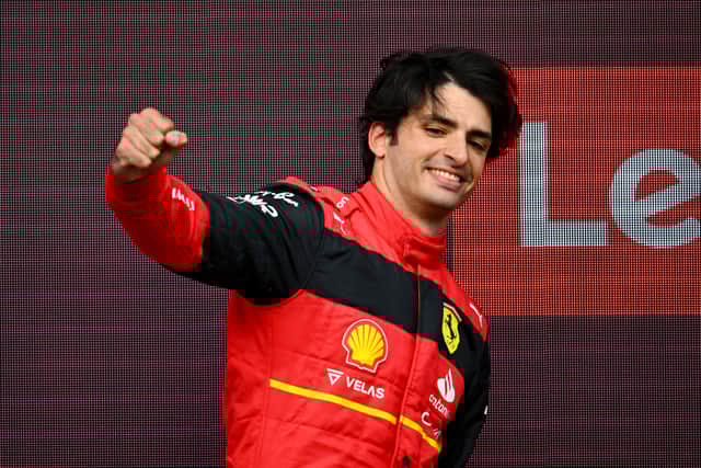 Carlos Sainz has driven with Ferrari since 2021