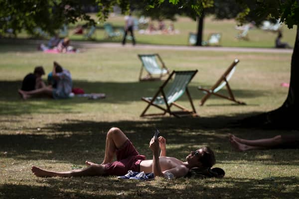 Parts of the UK will experience highs of 26C this weekend, with experts describing the October autumn weather as "unusual". (Credit: Getty Images)