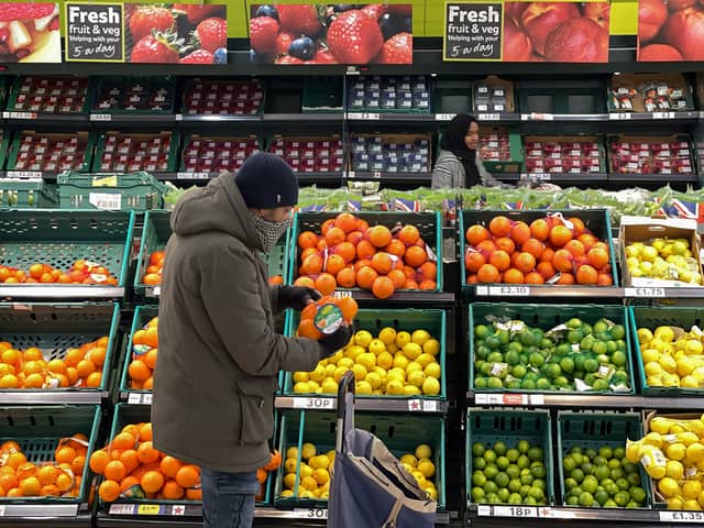 The UK's inflation rate remained at 6.7% last month despite hopes that a third consecutive dip would be seen, with lower food and drink prices offset by higher petrol and diesel prices. (Credit: Getty Images)