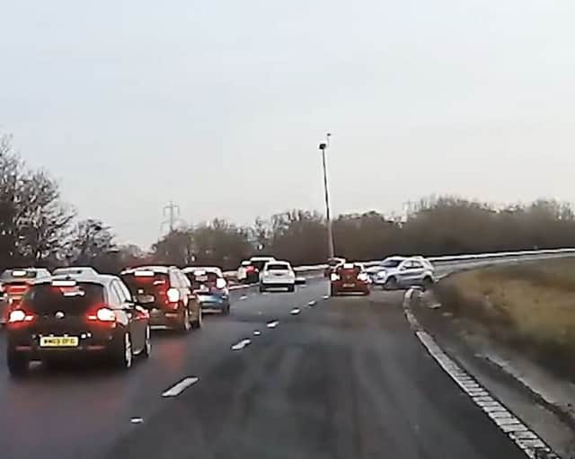 Miley Connors, 37, crashes his vehicle on the M40.