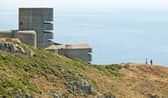 German Observation Tower on south coast cliffs, Guernsey