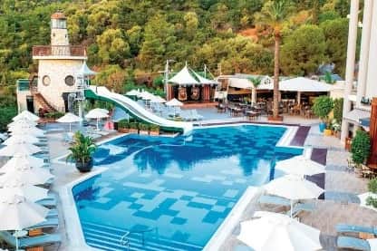 Relax by the pool at The Grand Cettia in Turkey