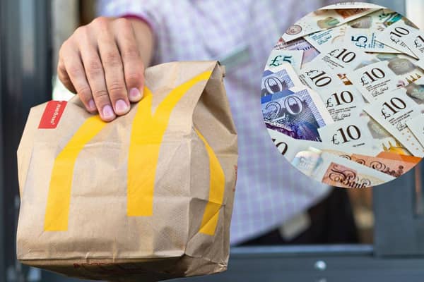 A McDonald's meal 'could cost more than £44' in the next five decades. (Photo: Adobe Stock)