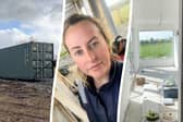 Robyn Swan sold all her belongings to live in a shipping container.