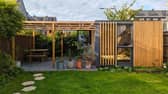 Meet the man who is vying for the Shed of the Year title after turning his old strawberry patch into a summer work cabin using recycled materials. 
