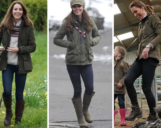 The Princess of Wales is epitomises the British Countrycore look - from her Barbour jackets down to her Le Chameau Wellies