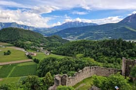A view of Trentino from Castel Pergine. Credit: NW
