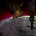 Aurora Borealis seen from the International Space Station