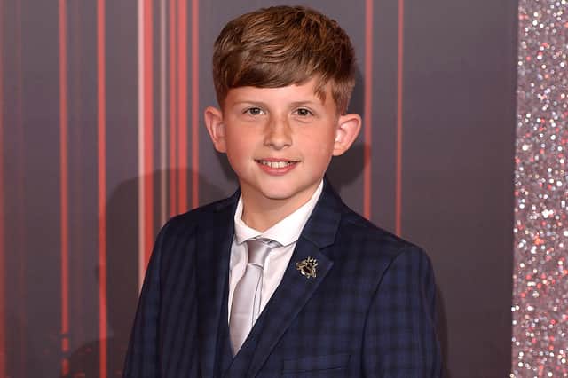Charlie Behan attends The British Soap Awards in 2017 (Photo by Getty Images)