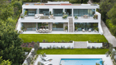 The Devon house has its own heated pool and gorgeous views