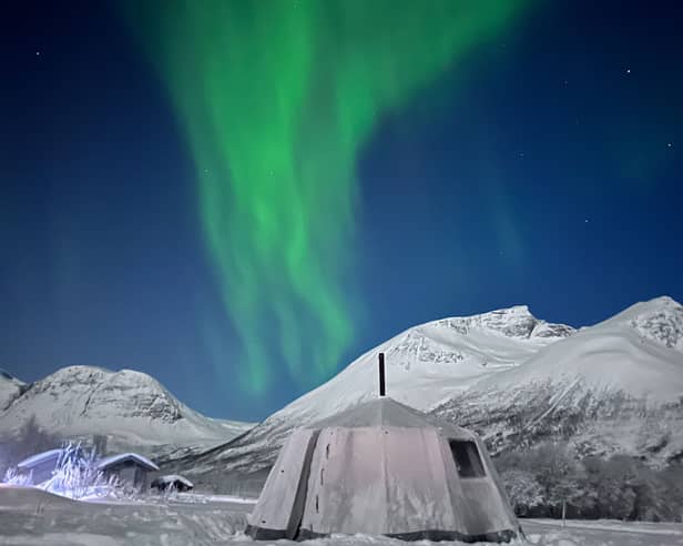 Northern Lights captured in Tromso, Norway. Photo: Matthew Mohan-Hickson